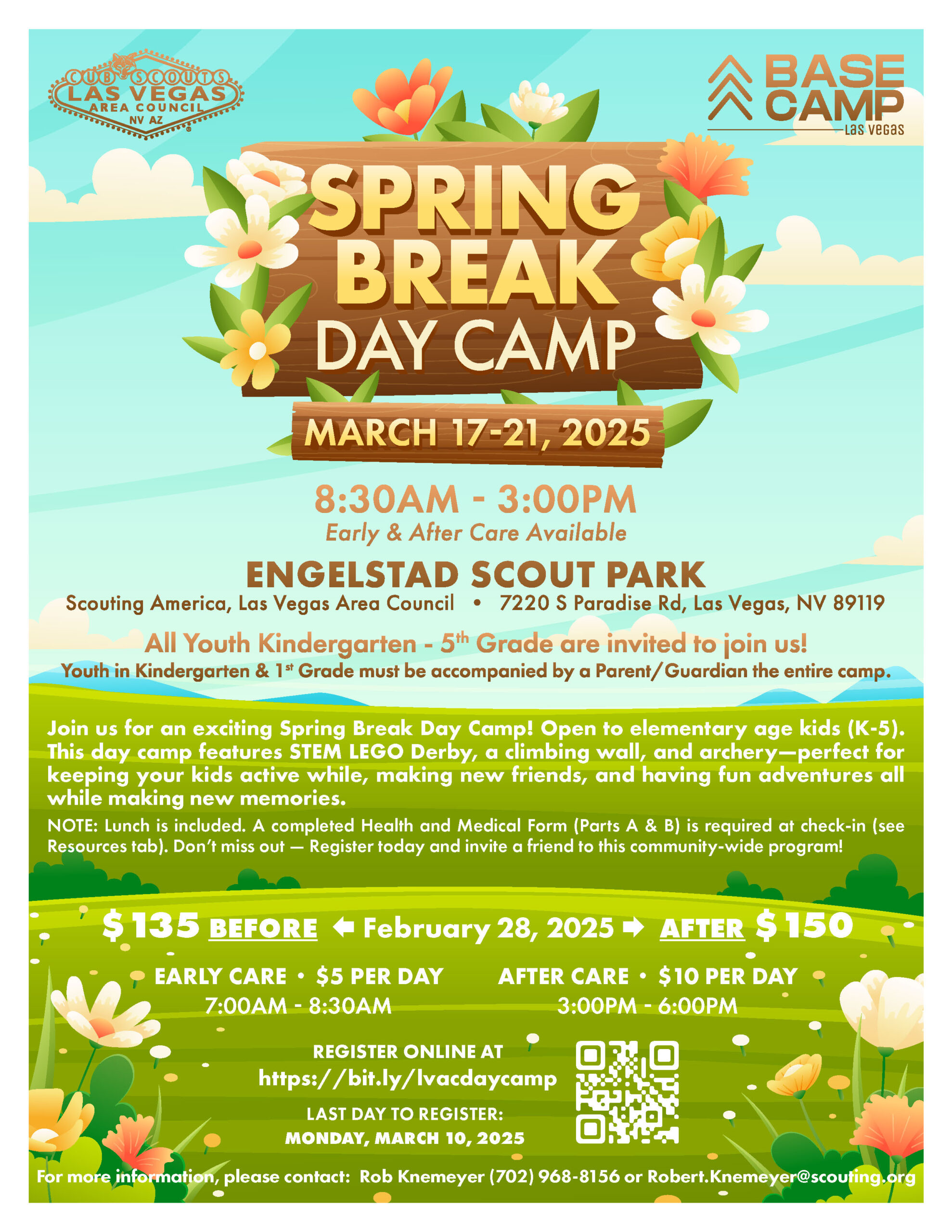 2025 Spring Break Day Camp