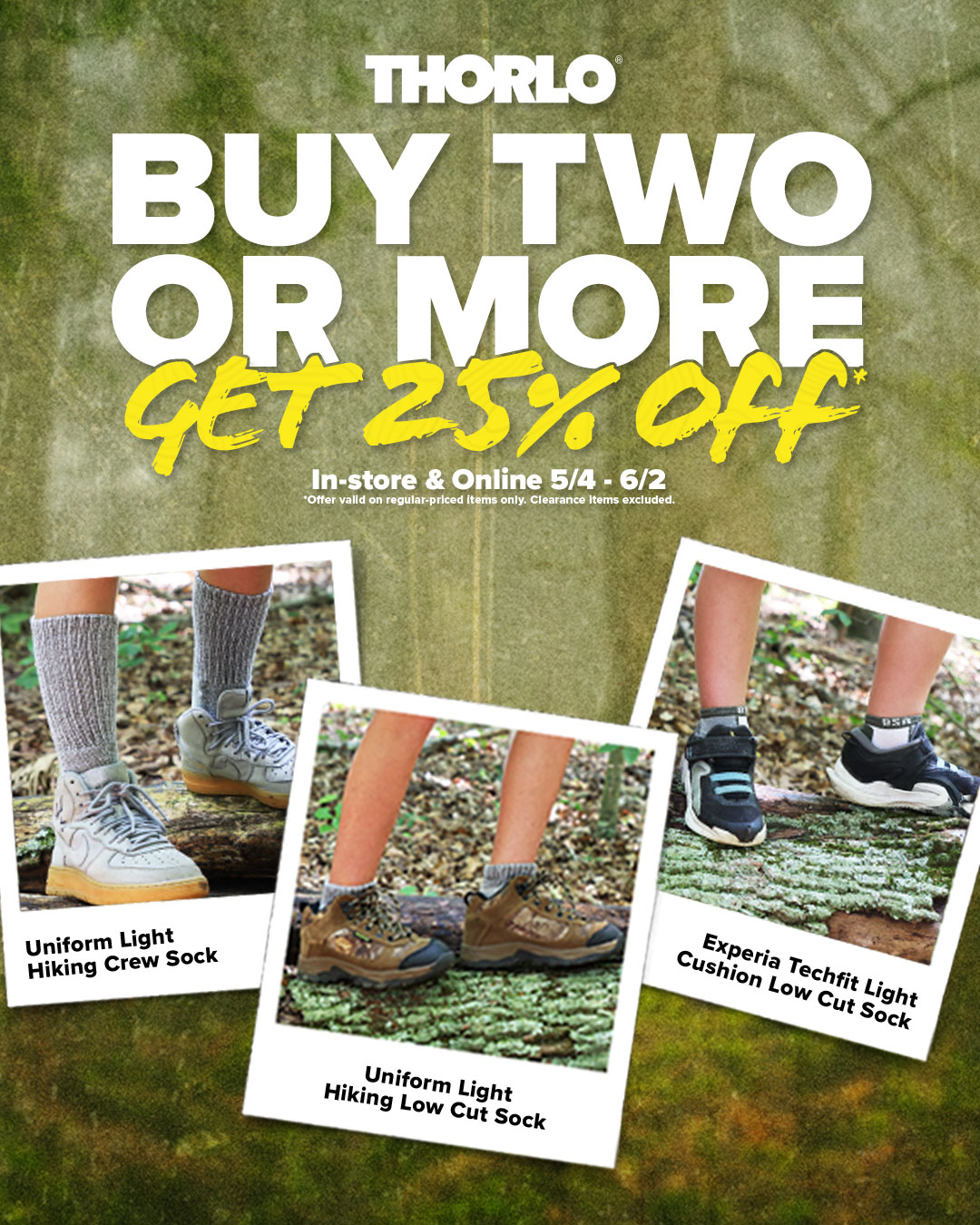 Thorlo Spring 2025 Promo Graphics (1080x1350) Thorlo Spring 2025 Promo Graphics (1080x1350)