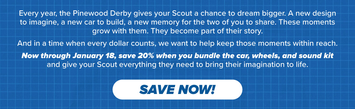 Scout Shop - Pinewood Derby 2
