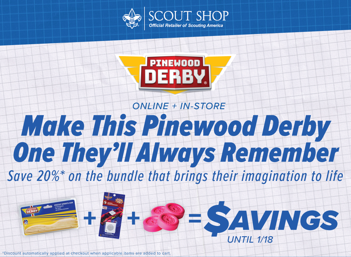 Scout Shop - Pinewood Derby